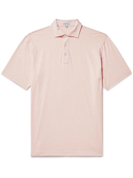 Pilot Striped Pima Cotton-Jersey Polo Shirt