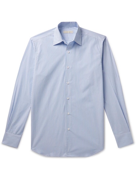 Striped Cotton-Poplin Shirt