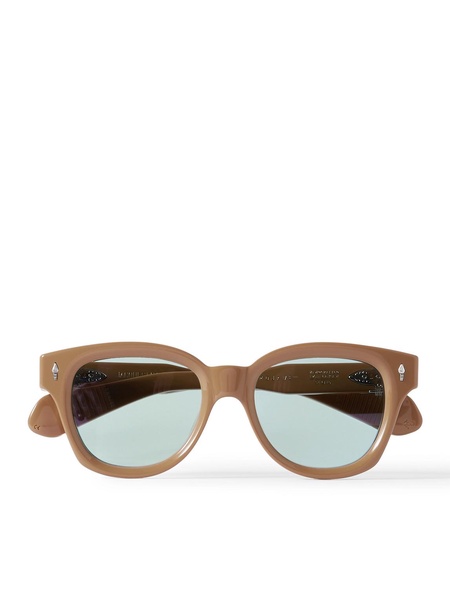 Mojave Round-Frame Acetate Sunglasses