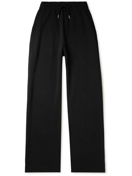 Straight-Leg Cotton-Jersey Sweatpants