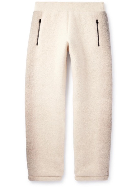 Straight-Leg Dégradé Cashmere-Fleece Sweatpants