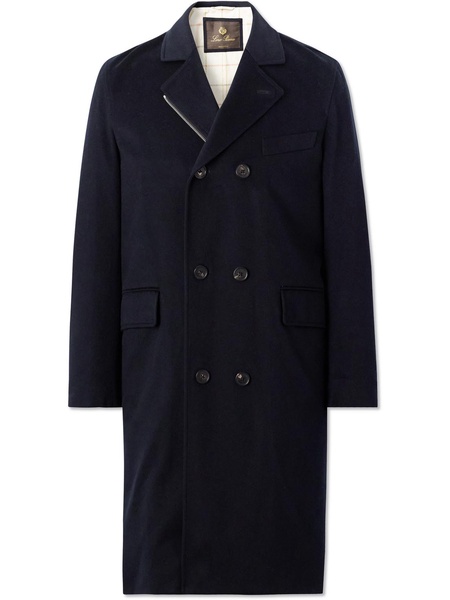 Winton Double-Breasted Cashmere Coat