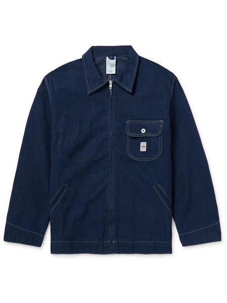 Jimmy Logo-Appliquéd Utility Denim Jacket