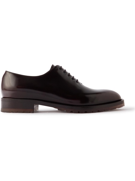 Newley Polished-Leather Oxford Shoes