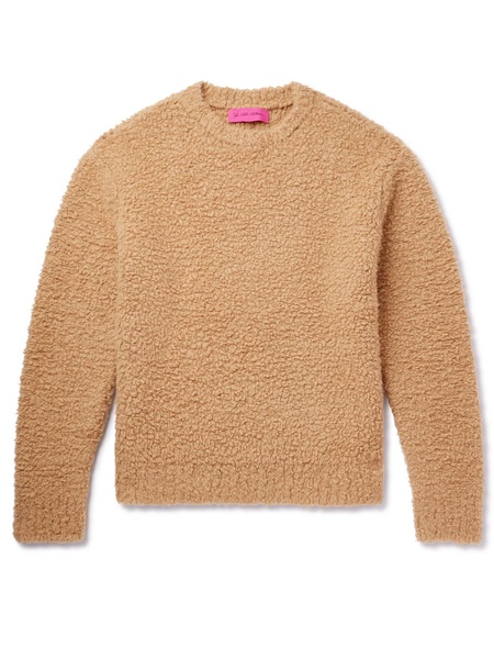 Cashmere and Silk-Blend Fleece Sweater