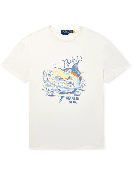 Printed Slub Cotton-Jersey T-Shirt