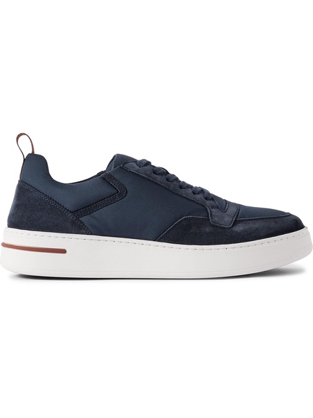 Newport Walk Storm System® Suede-Trimmed Shell Sneakers