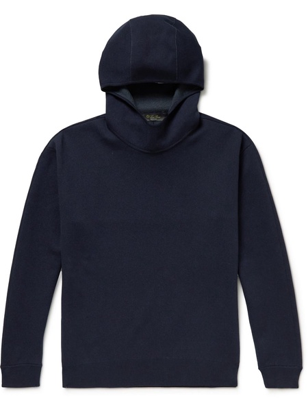 Cotton-Blend Jersey Hoodie