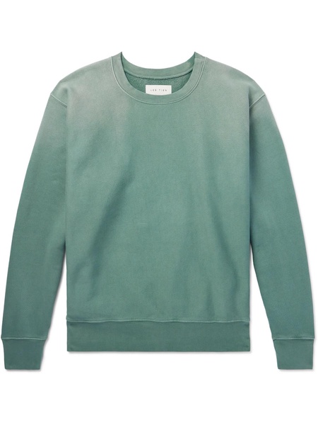 Garment-Dyed Cotton-Jersey Sweatshirt