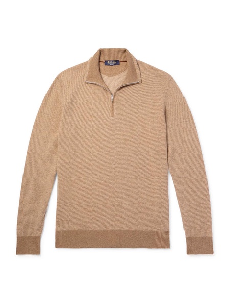 Cashmere Half-Zip Sweater