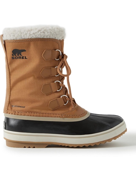 1964 Pac™ Faux Shearling-Trimmed Nylon-Ripstop and Rubber Snow Boots