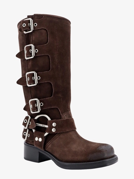 Miu Miu Woman Miu Miu Woman Brown Boots