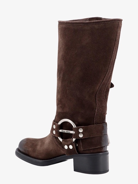 Miu Miu Woman Miu Miu Woman Brown Boots