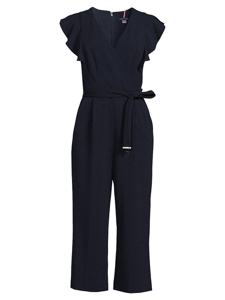 Surplice Neckline Jumpsuit