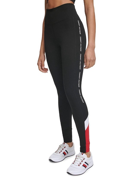 Logo High Rise Leggings