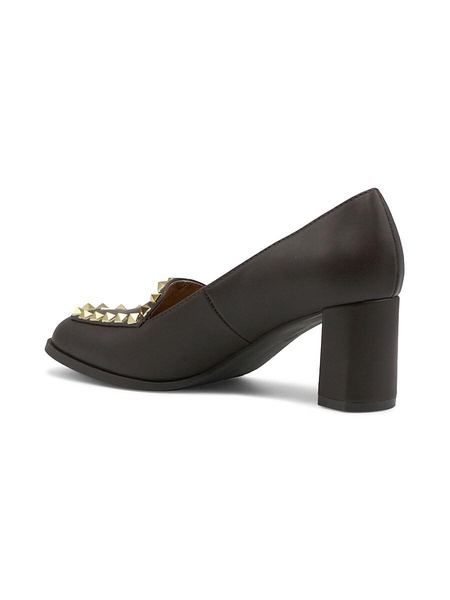 Vatner Studded Block Heel Pumps