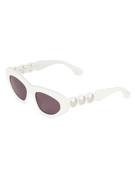 53MM Oval Sunglasses