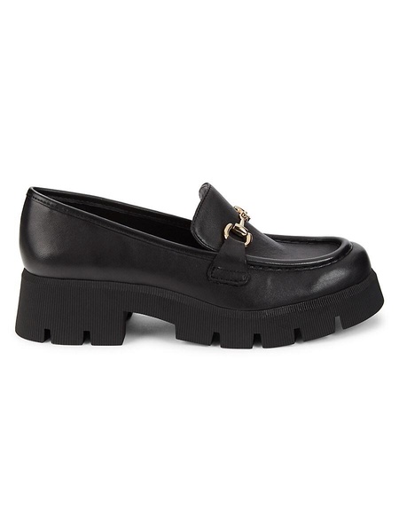 Raylin Leather Bit Loafers