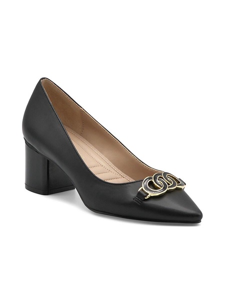 Fritz Block Heel Bit Pumps