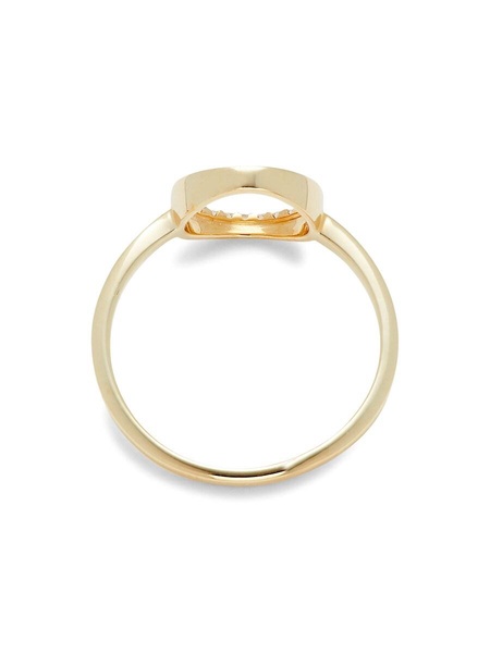 14K Yellow Gold & 0.03 TCW Diamond Ring