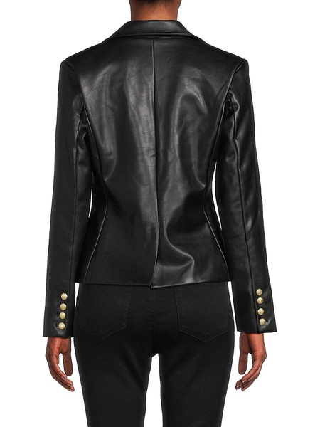 Nico Vegan Leather Blazer