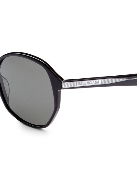 58MM Core Round Sunglasses