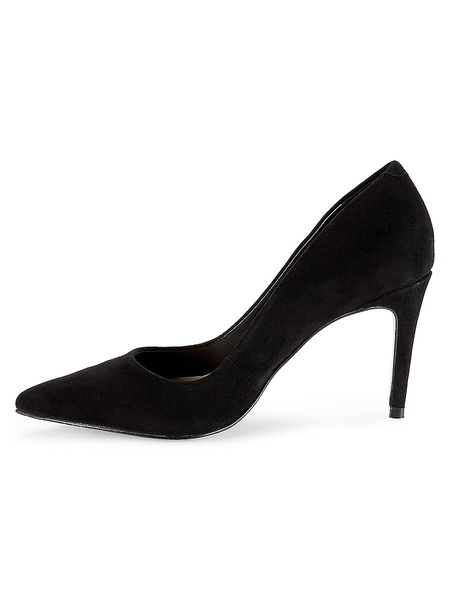 Solid Suede Pumps