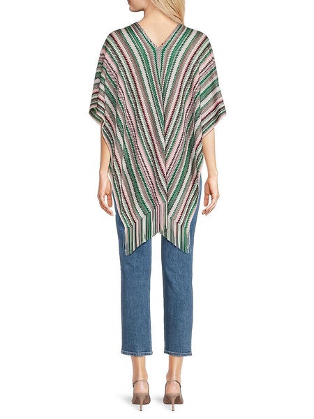 Pattern Caftan Poncho