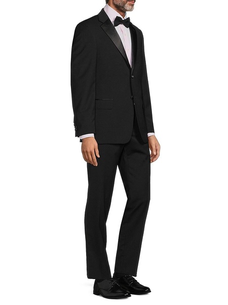 Modern Fit Notch Lapel Wool Blend Tuxedo