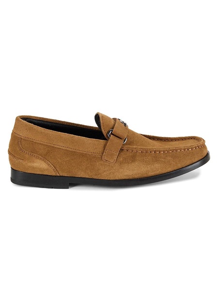 Suede Bit Loafers