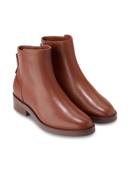 Ramona Leather Ankle Booties