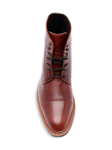 Ranveer Leather Combat Boots