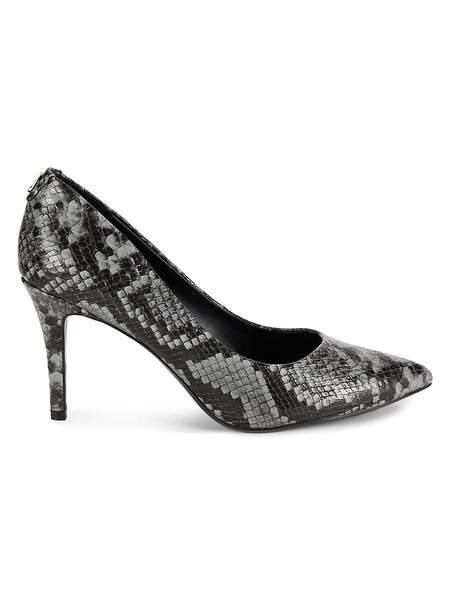 Royale Python Embossed Pumps