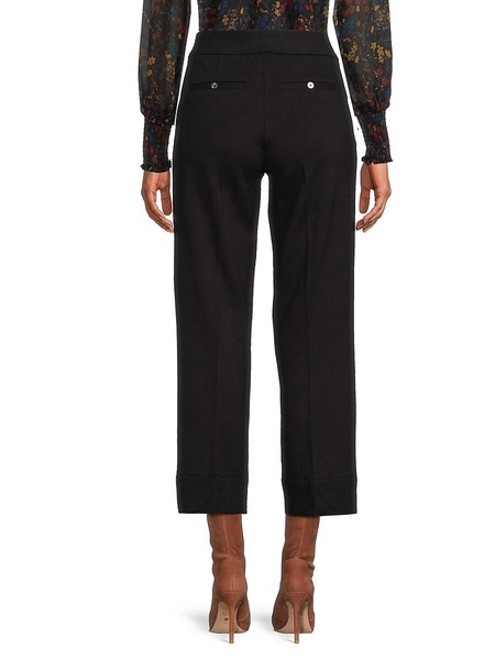 Cora Solid Cropped Pants