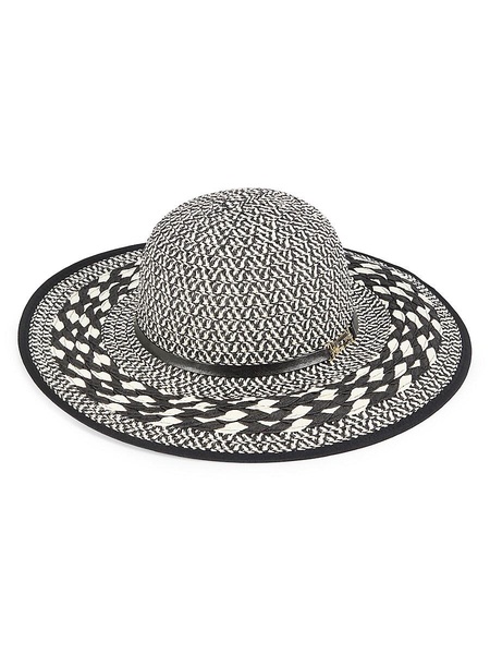 Monochrome Paper Blend Sun Hat