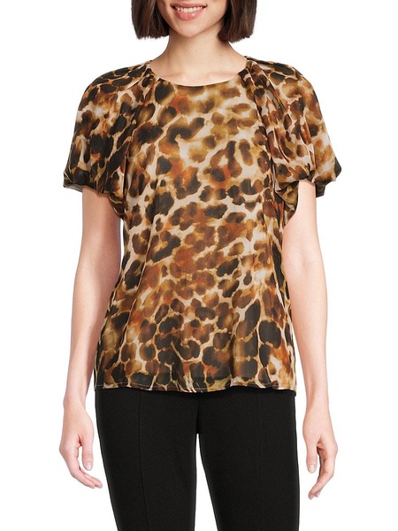 Animal Print Top