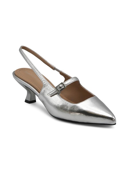 Scooter Kitten Heel Slingback Pumps