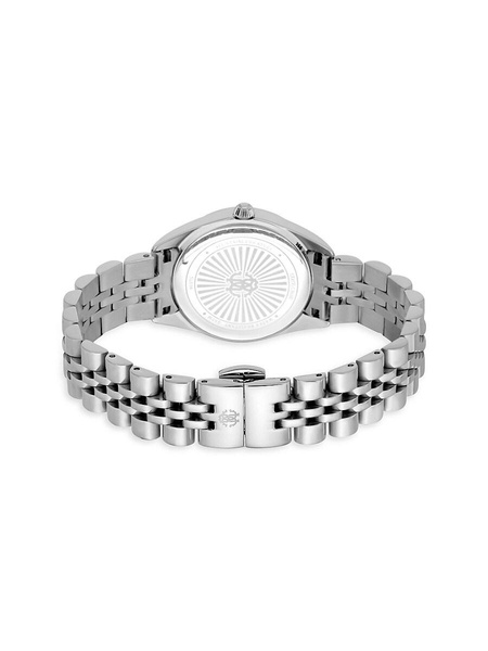 31MM Stainless Steel & Crystal Bracelet Watch