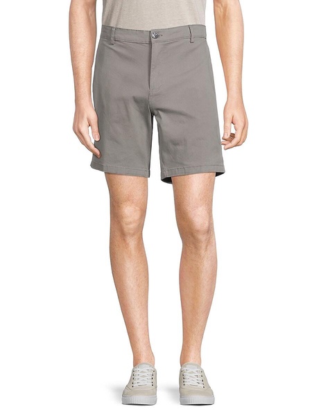 Flat Front Chino Shorts