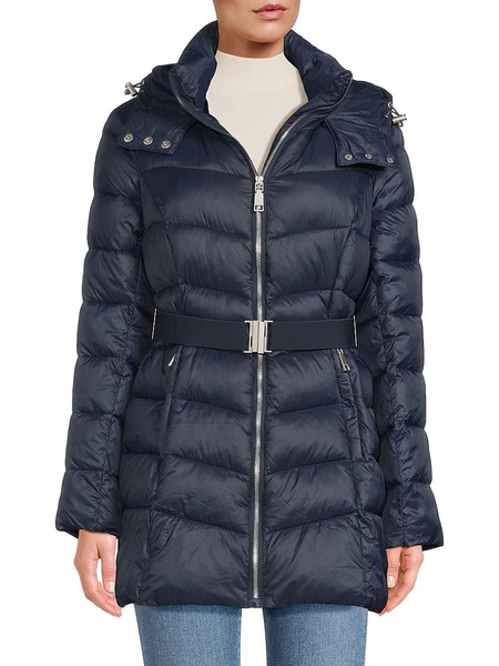 Belted Puffer Jacket