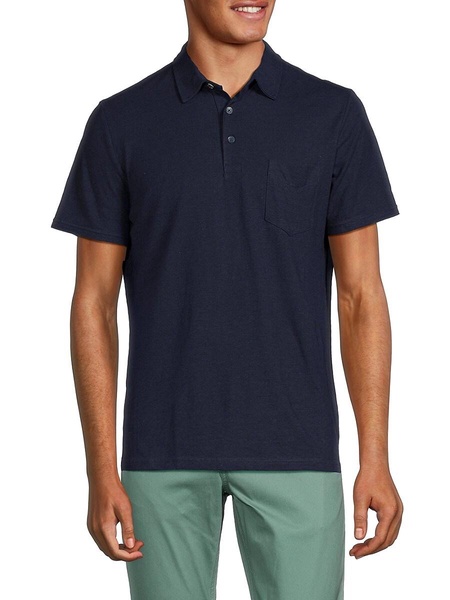 Linen Blend Polo