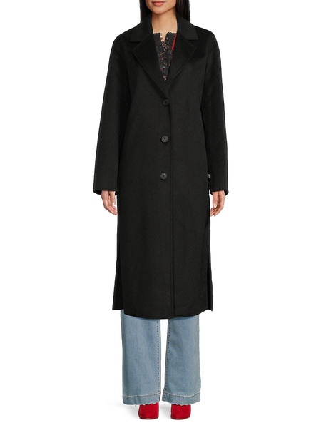 Wool Blend Double Face Coat