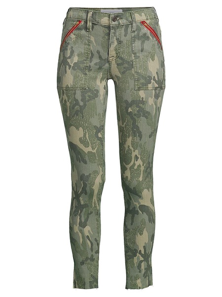 Camo High Rise Skinny Jeans