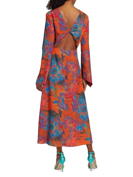 Mara Abstract Midi Dress