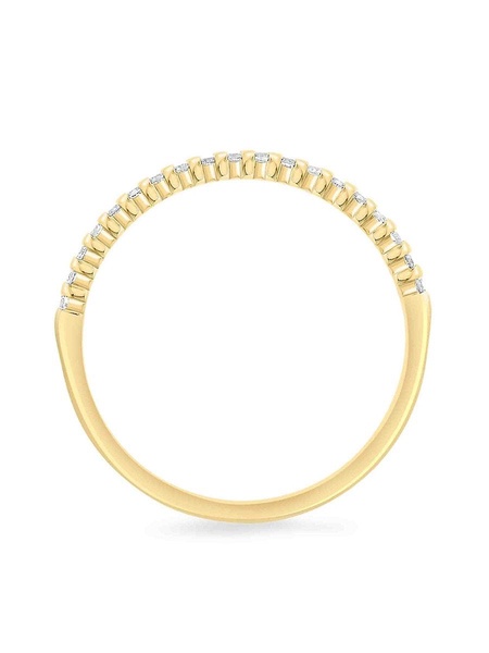 14K Yellow Gold & 0.17 TCW Diamond Ring