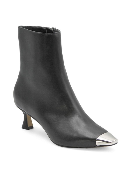 Geneva Cap Toe Heel Ankle Boots