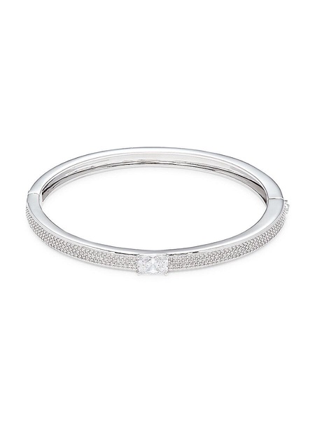 Rhodium Plated & Cubic Zirconia Bracelet