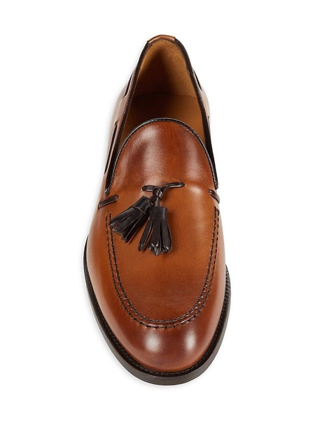 Tassel Leather Loafers