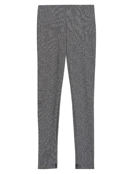 Textured Flat Front Pants