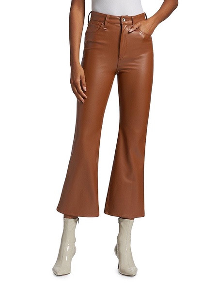 Casey Flared Faux Leather Pants